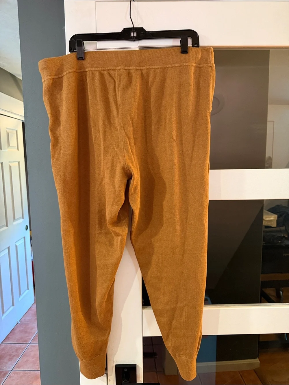 J. Crew Women’s Drawstring Joggers in Mustard Brown